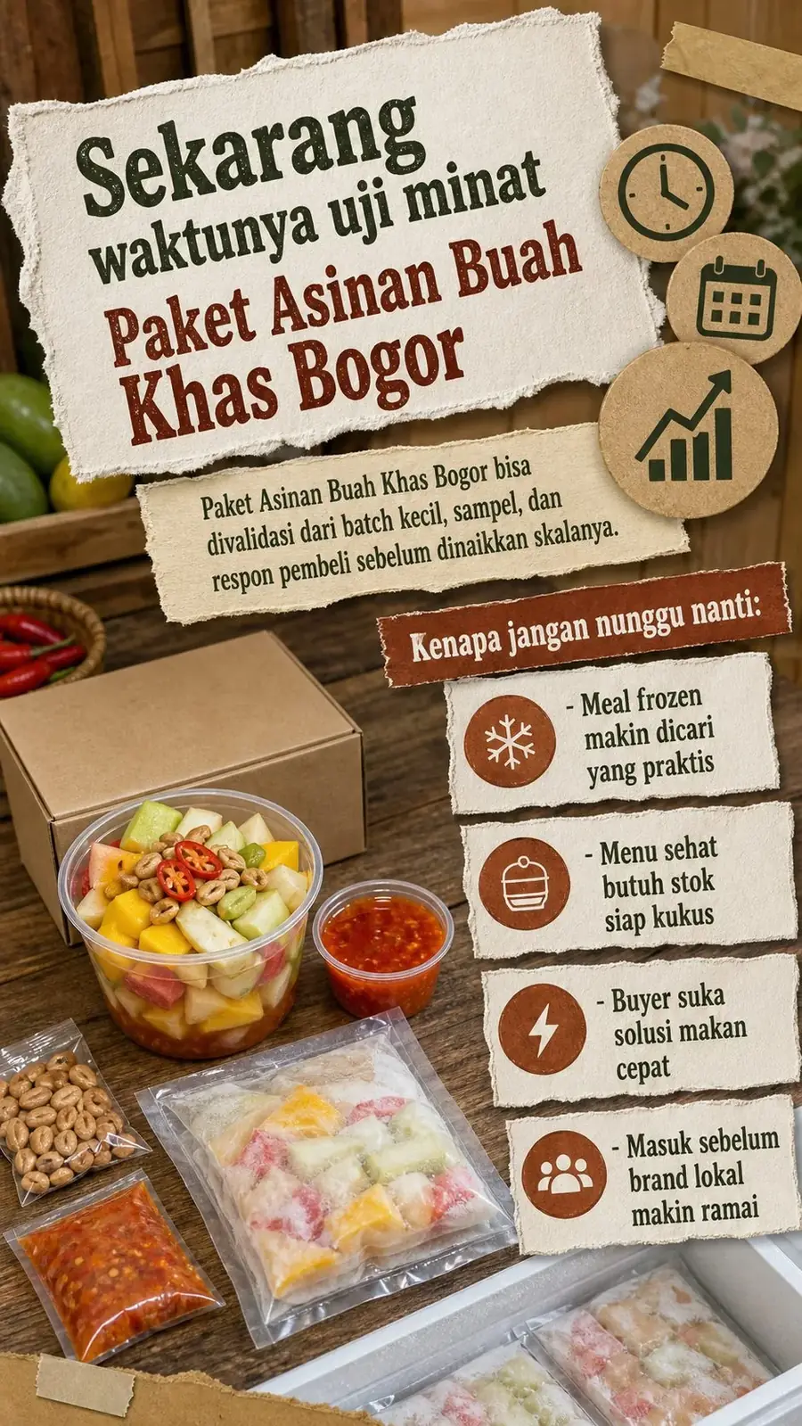 Asinan Bogor Frozen Diy Kit section 3
