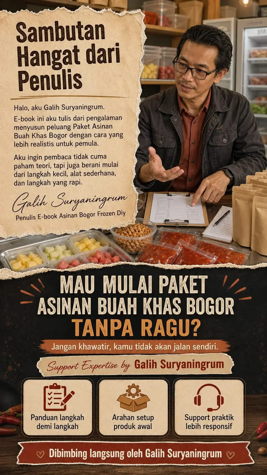 Asinan Bogor Frozen Diy Kit section 9