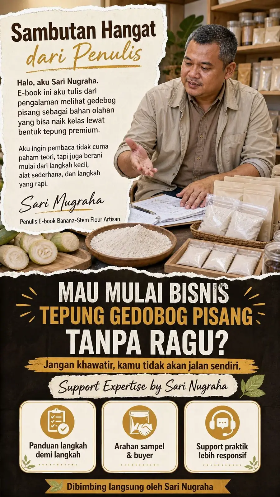 Banana-Stem Flour Artisan section 9