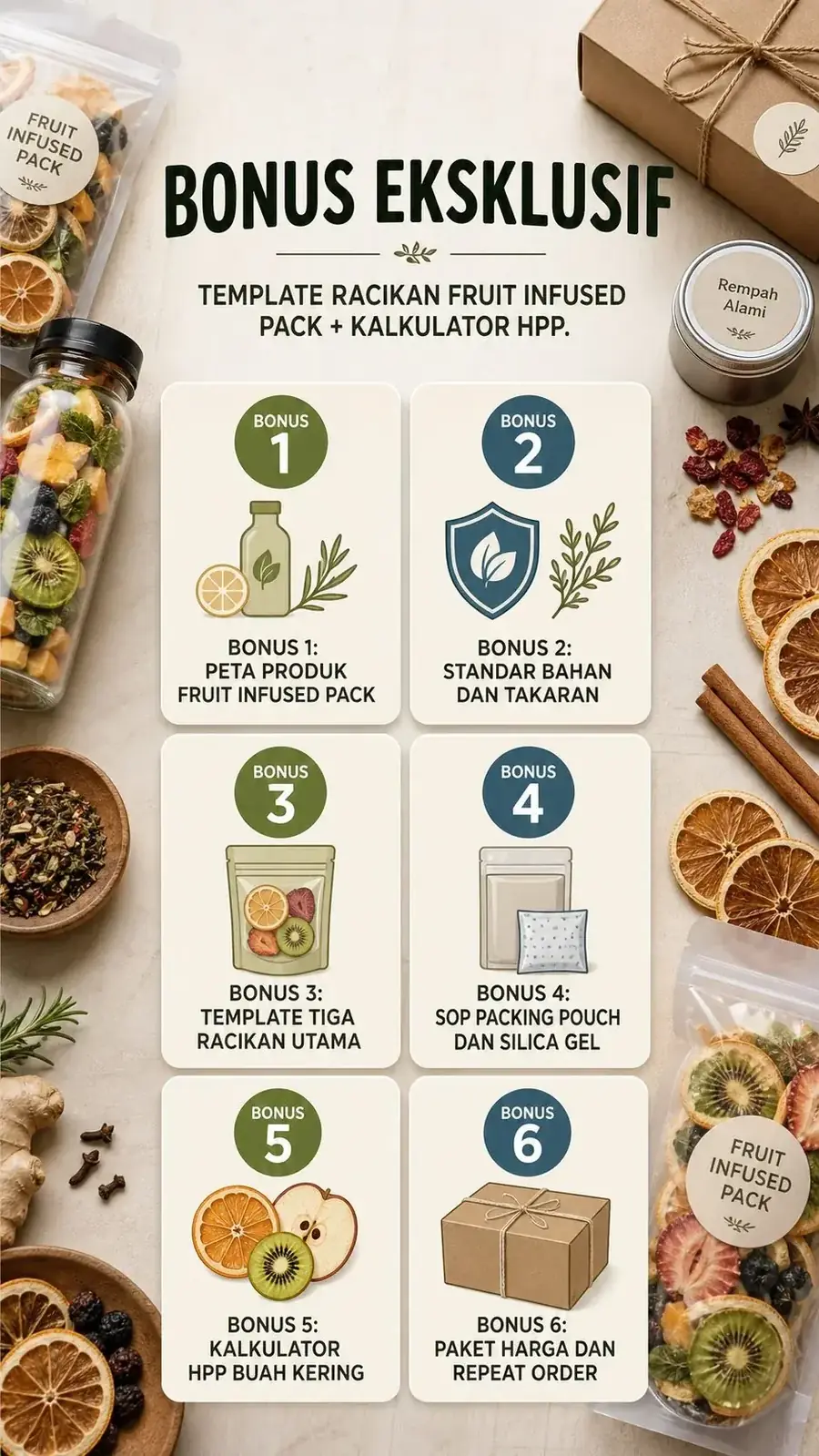 Bisnis Frozen Fruit-Vitamins Bottle section 6