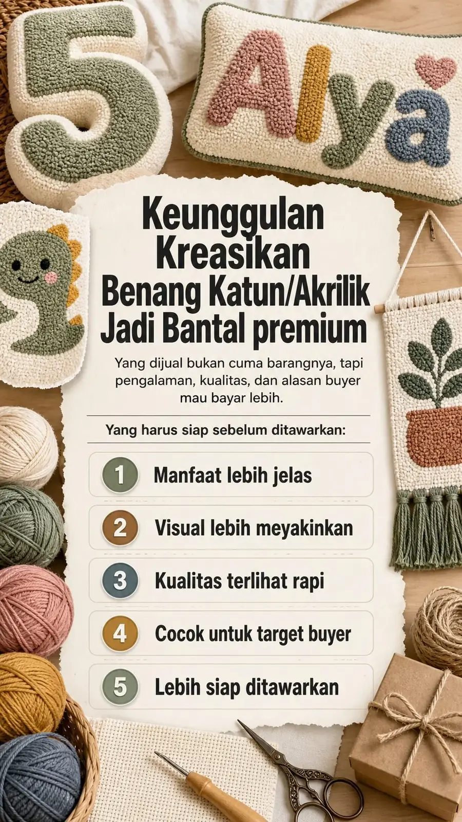 Bisnis Punch Needle Custom section 5