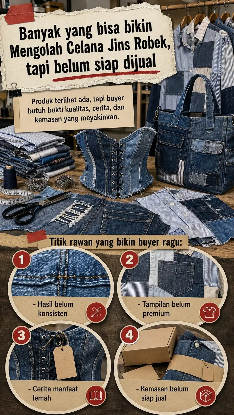Bisnis Rework Denim & Kemeja section 4