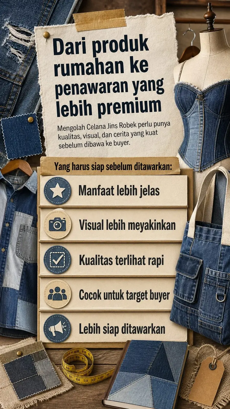 Bisnis Rework Denim & Kemeja section 5
