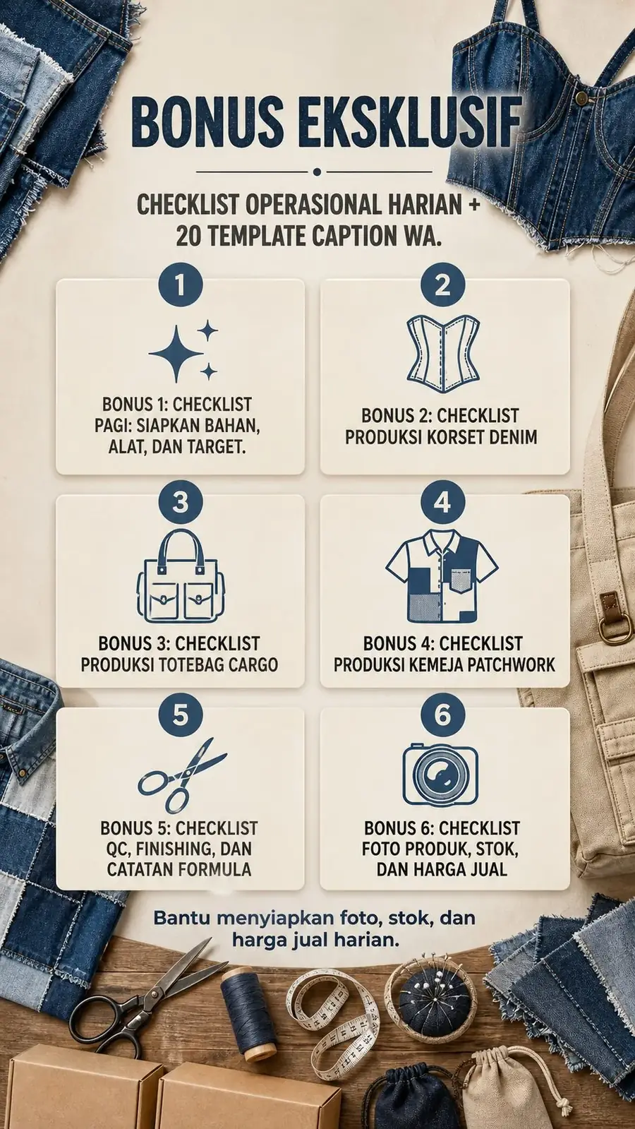 Bisnis Rework Denim & Kemeja section 6