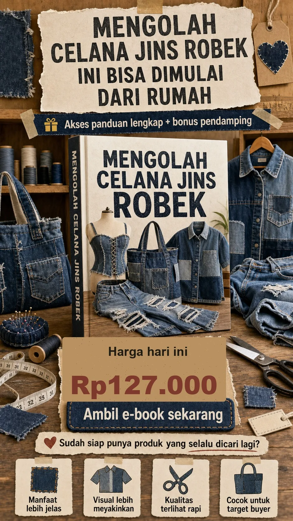 Bisnis Rework Denim & Kemeja section 8