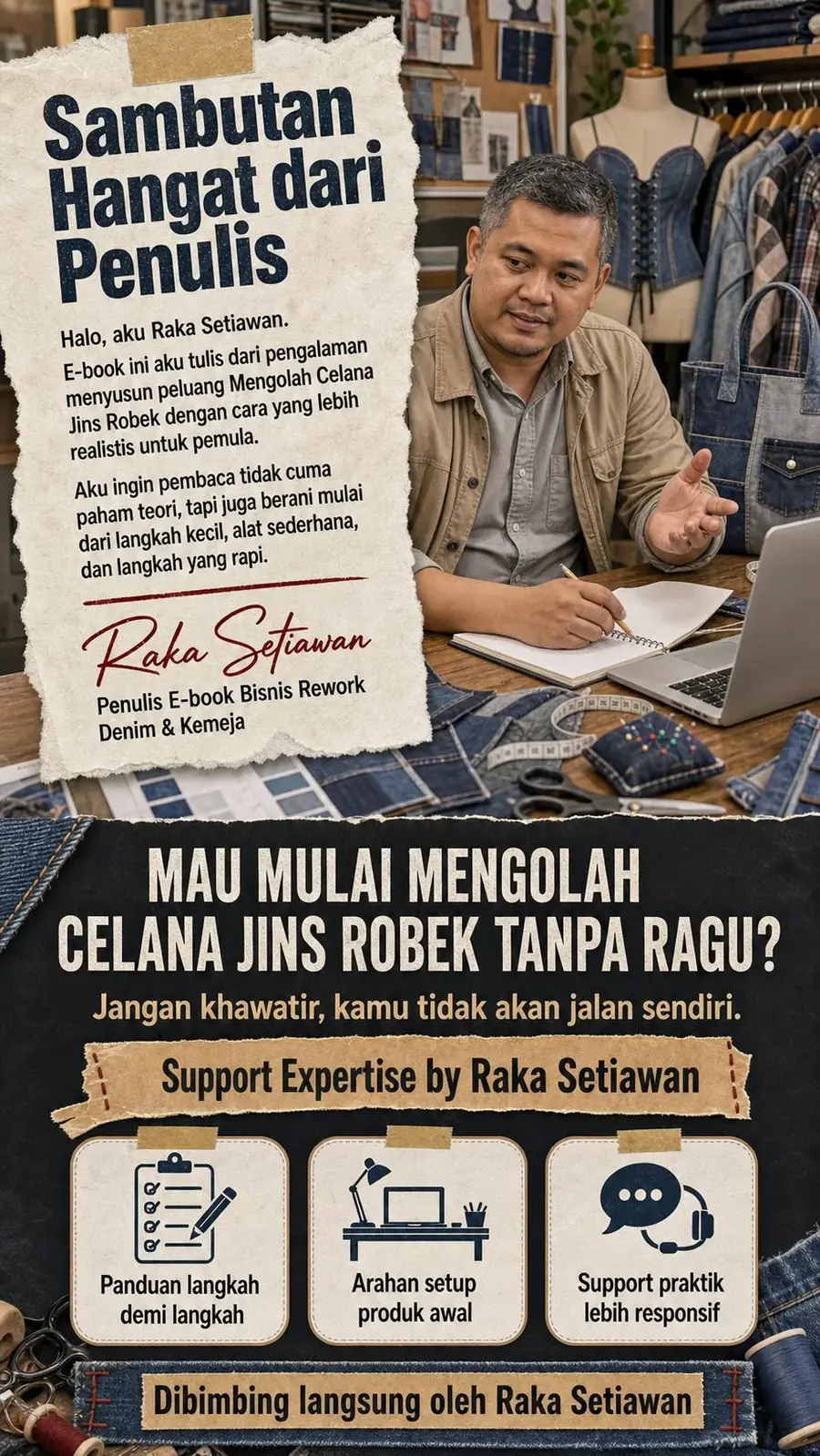 Bisnis Rework Denim & Kemeja section 9