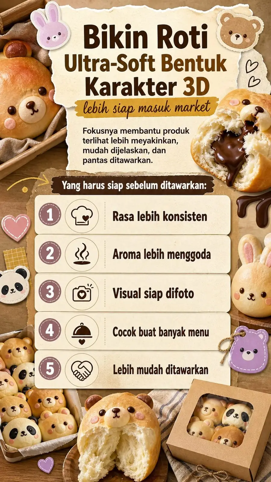 Bisnis Roti Karakter Chigiri Bread section 5