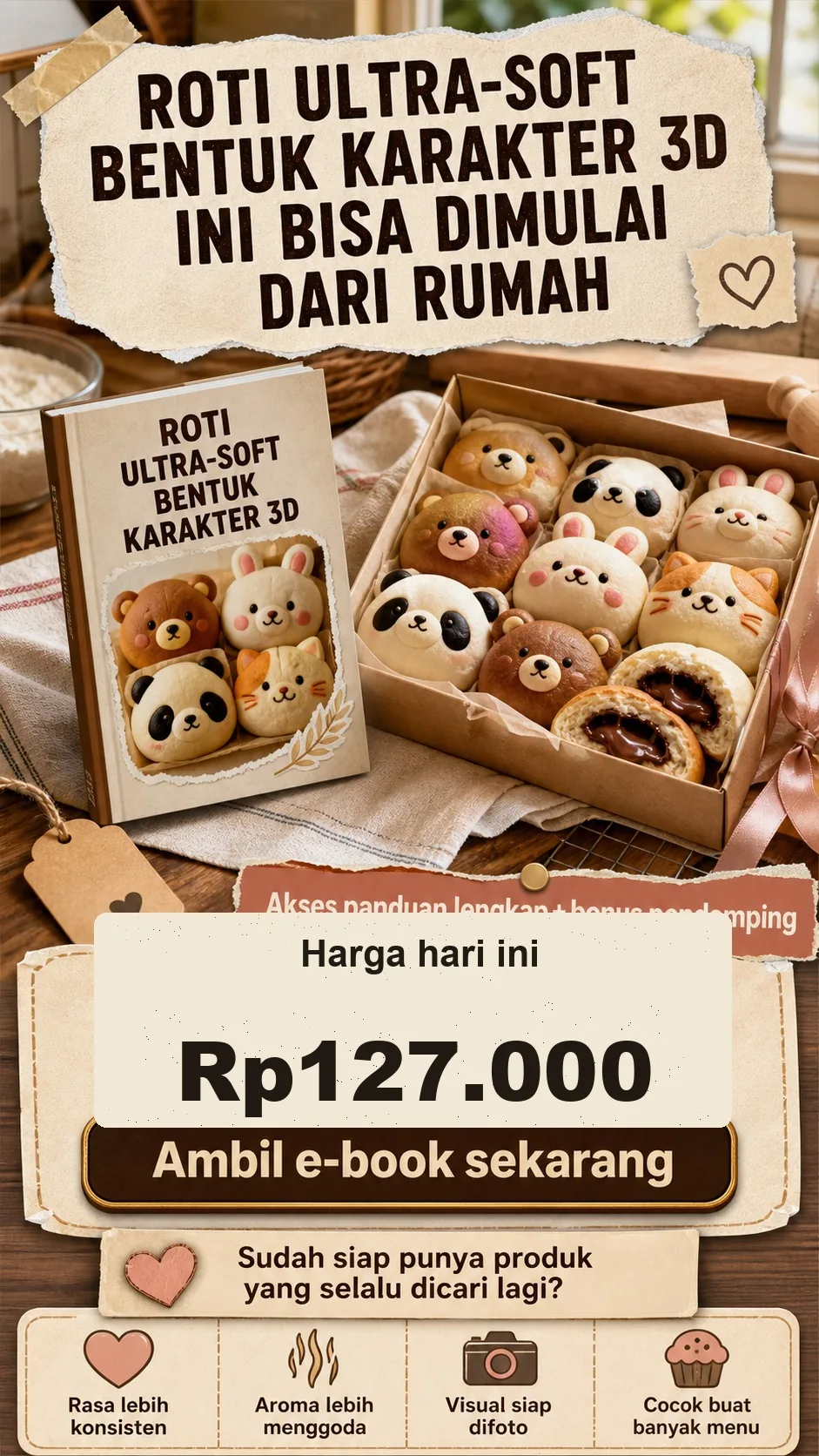 Bisnis Roti Karakter Chigiri Bread section 8