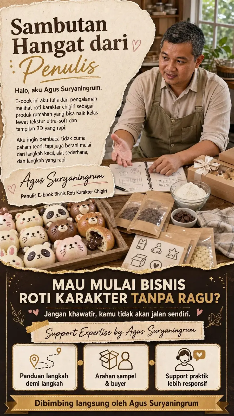 Bisnis Roti Karakter Chigiri Bread section 9