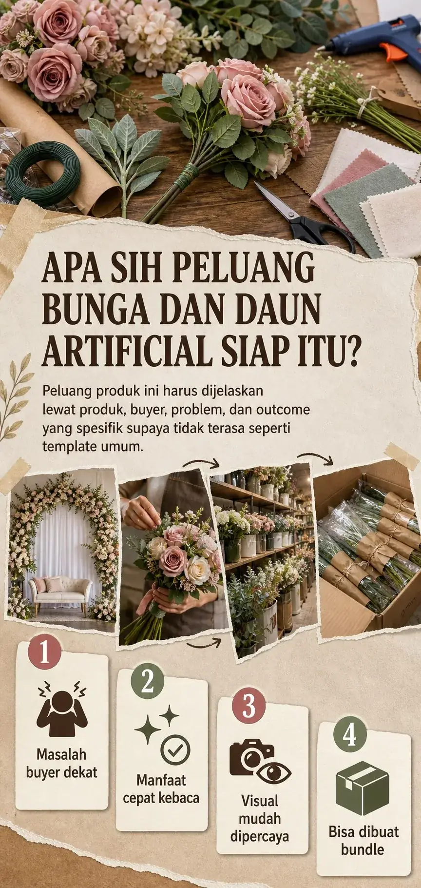 Bisnis Supplier Grosir Bunga Palsu Premium section 2