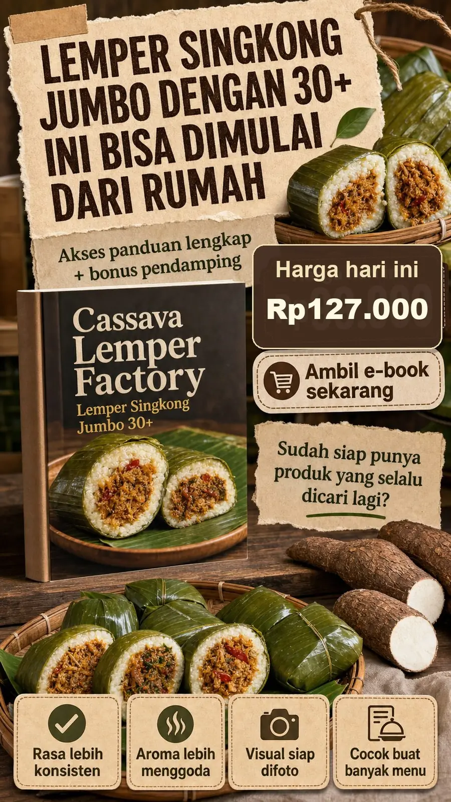 Cassava Lemper Factory section 8