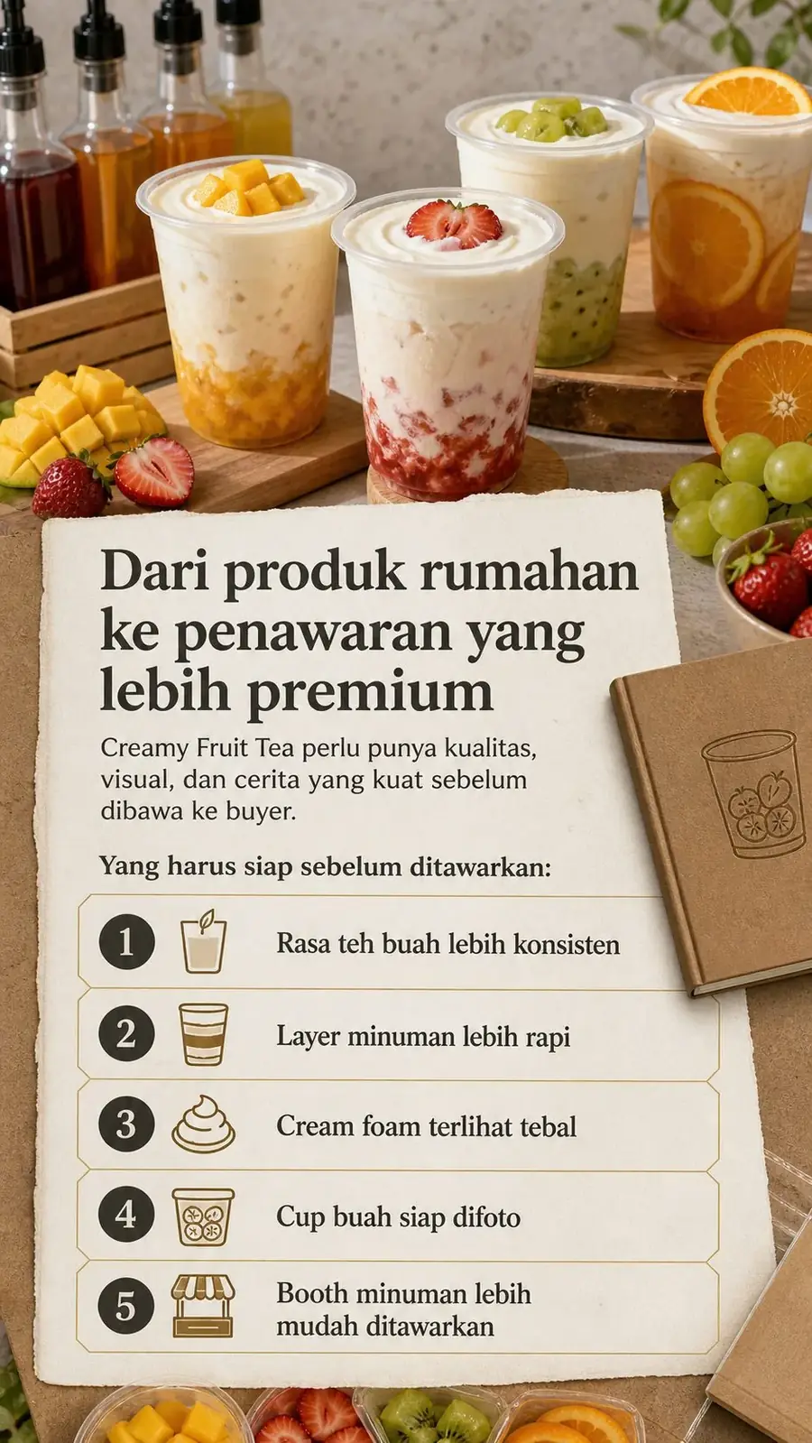 Creamy Fruit Tea section 5