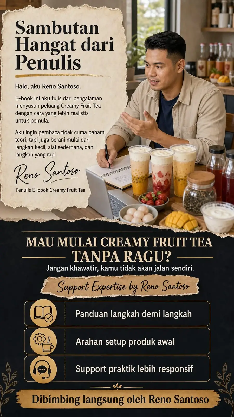 Creamy Fruit Tea section 9