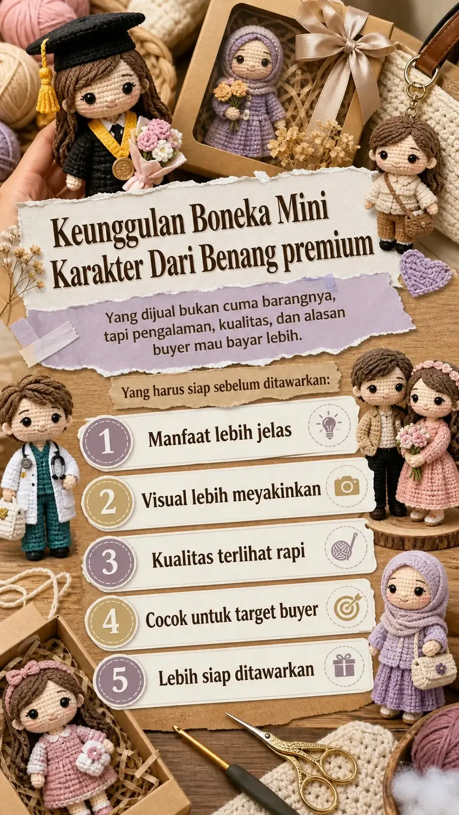 Crochet Mini Doll Custom section 5