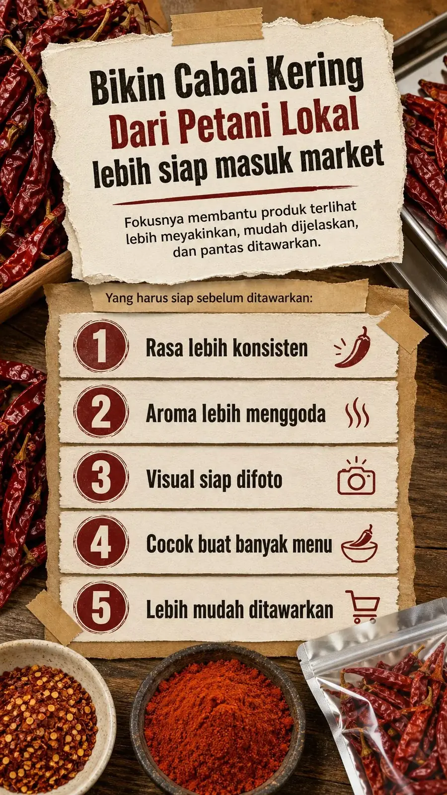 Dried Chili Export section 5