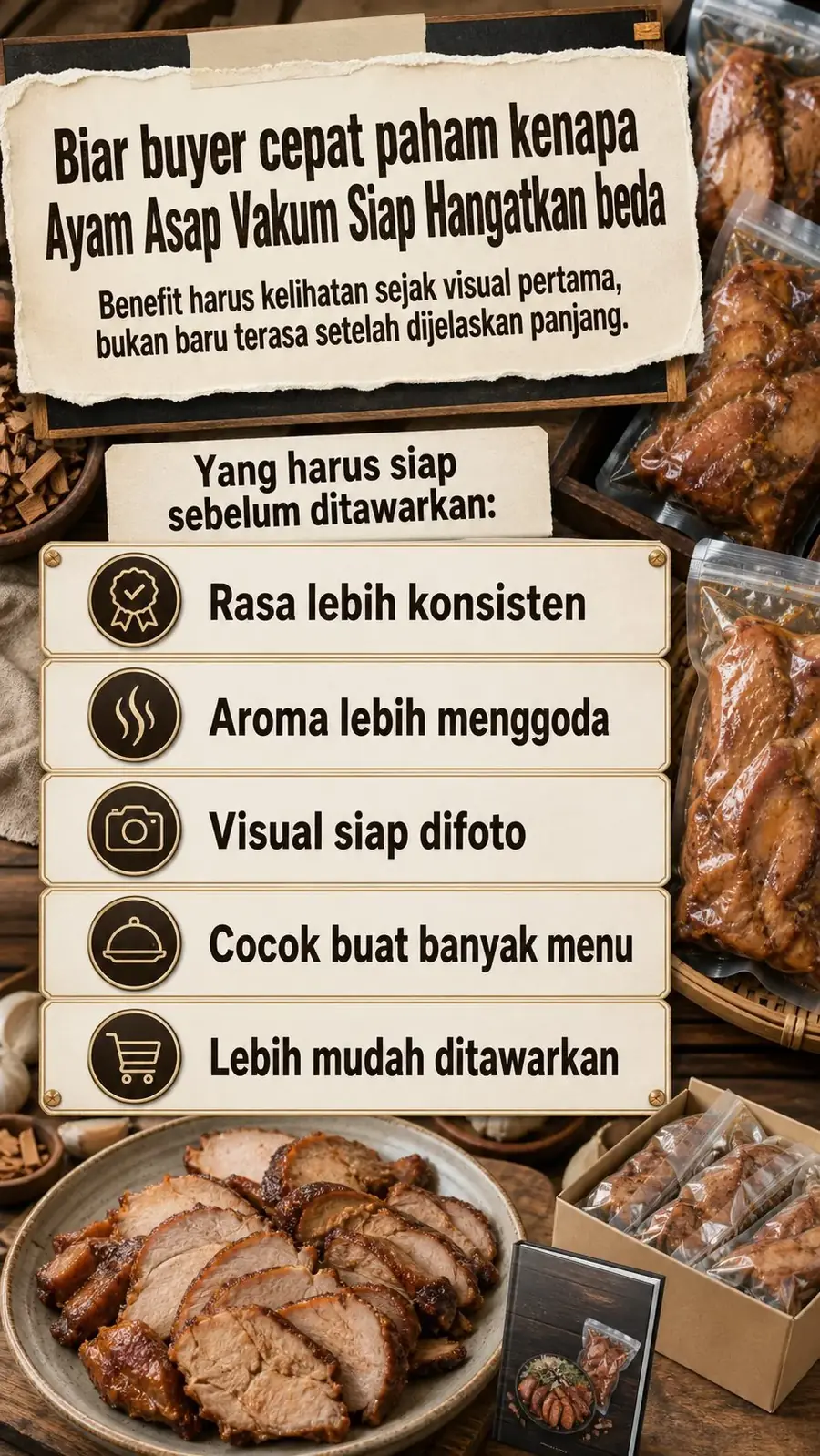 Frozen Daging Smoked Sei Ayam Pouch section 5