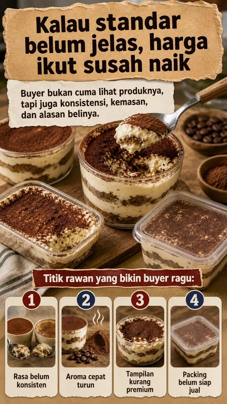 Frozen Tiramisu Tanpa Oven section 4