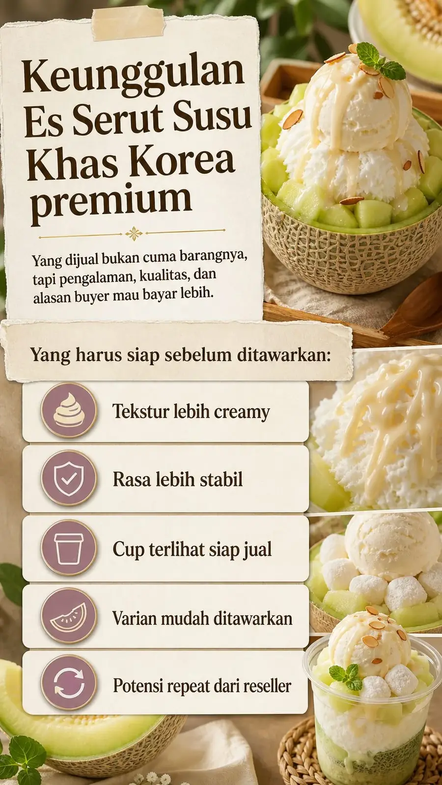 Golden Melon Bingsu section 5
