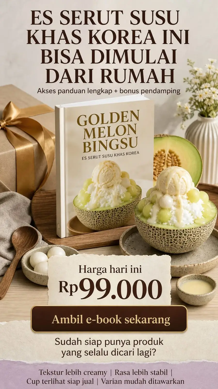 Golden Melon Bingsu section 8
