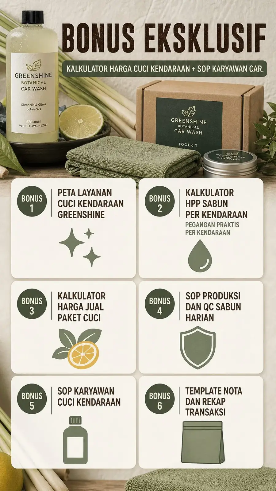 Greenshine Botanical Car Wash section 6