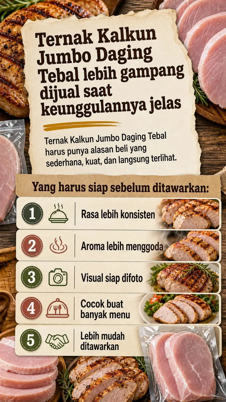 Kalkun Pedaging Premium section 5