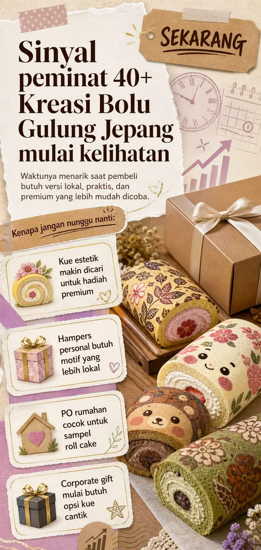 Kawaii Roll-Cake Masterclass section 3