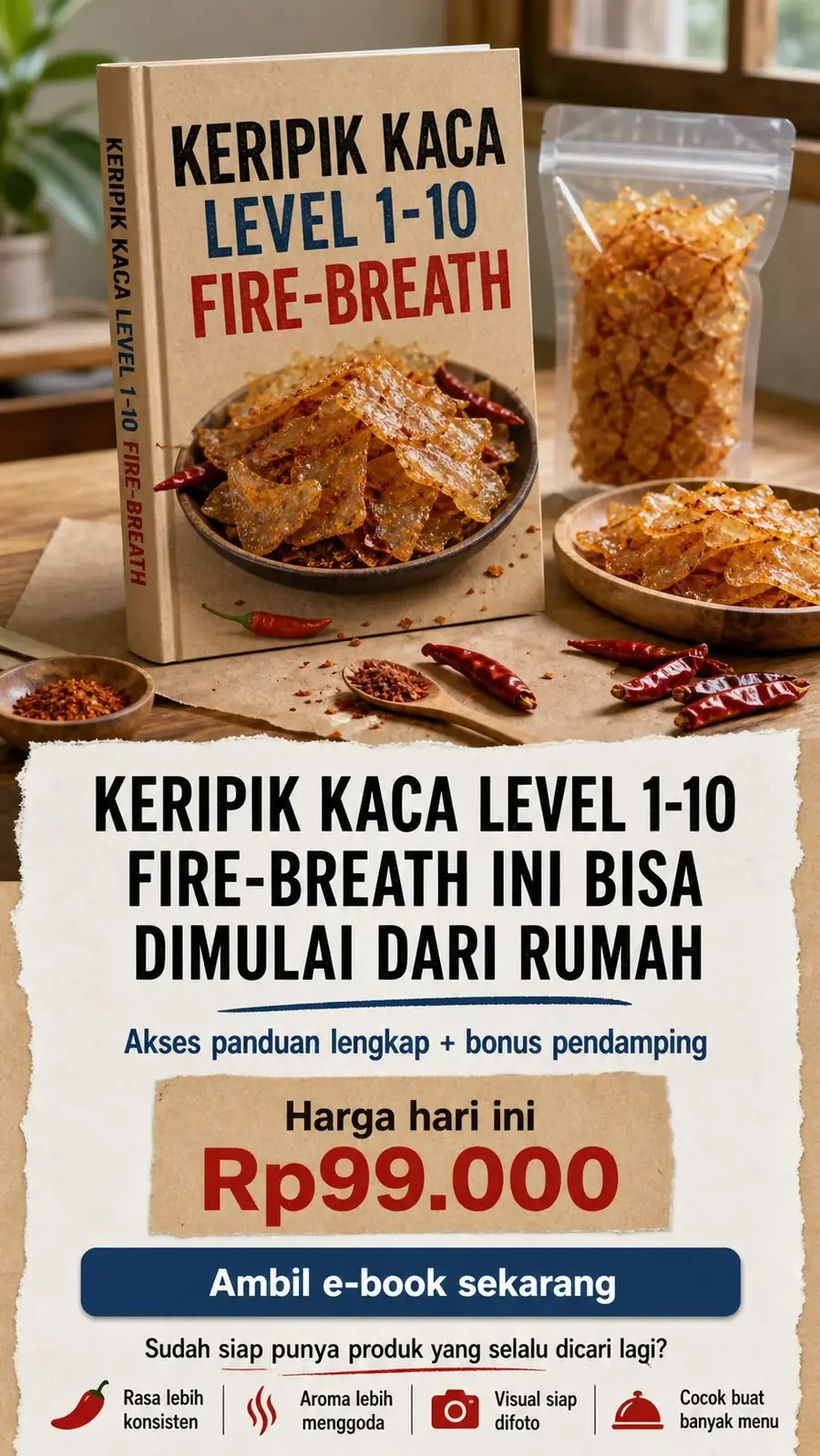 Keripik Kaca Level 1-10 Fire-Breath section 8