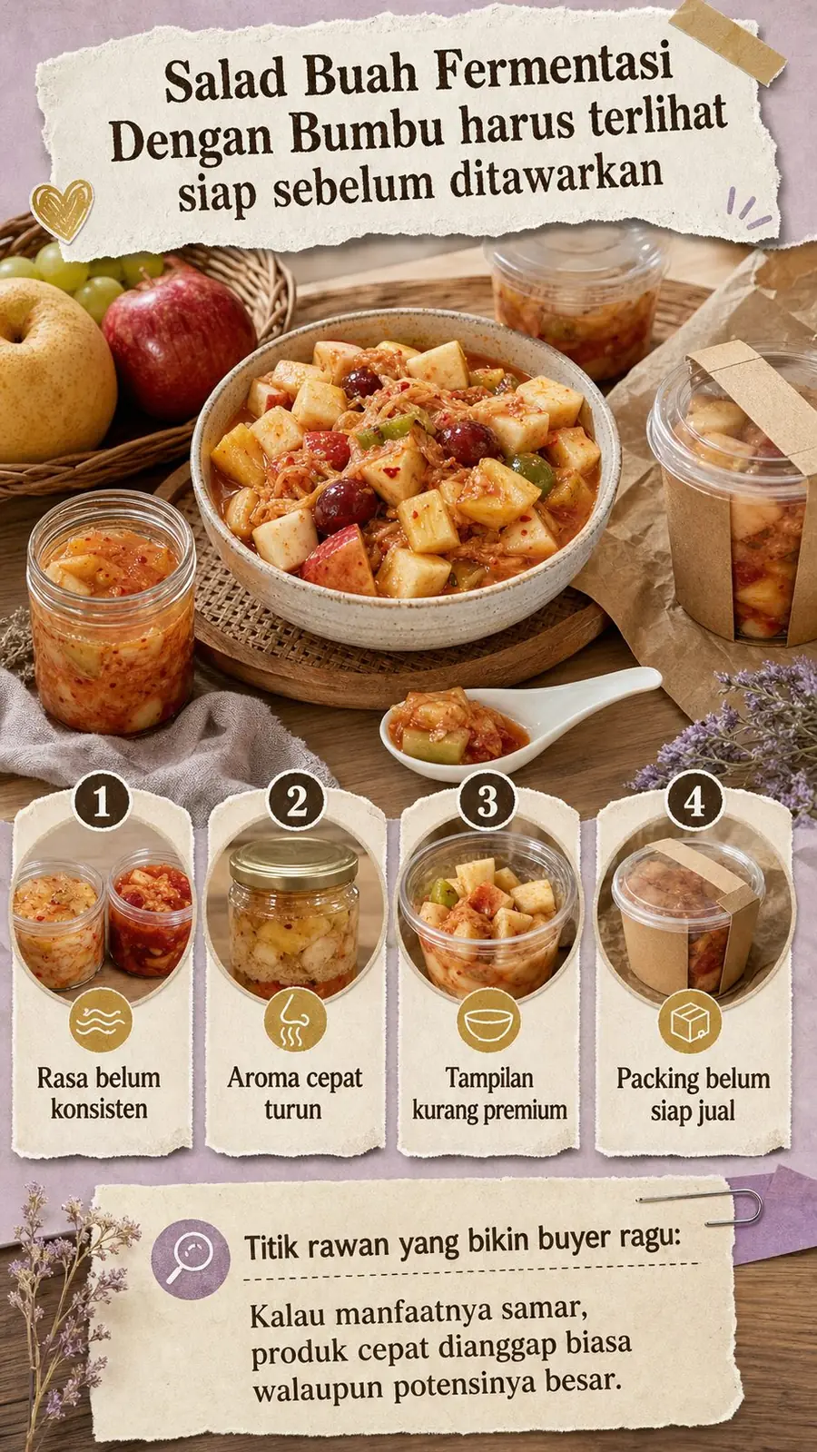 Kimchi Fruit Salad Bowl section 4