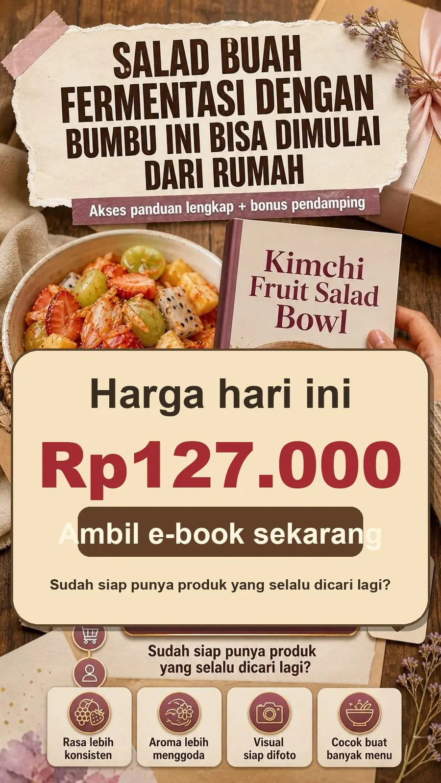 Kimchi Fruit Salad Bowl section 8