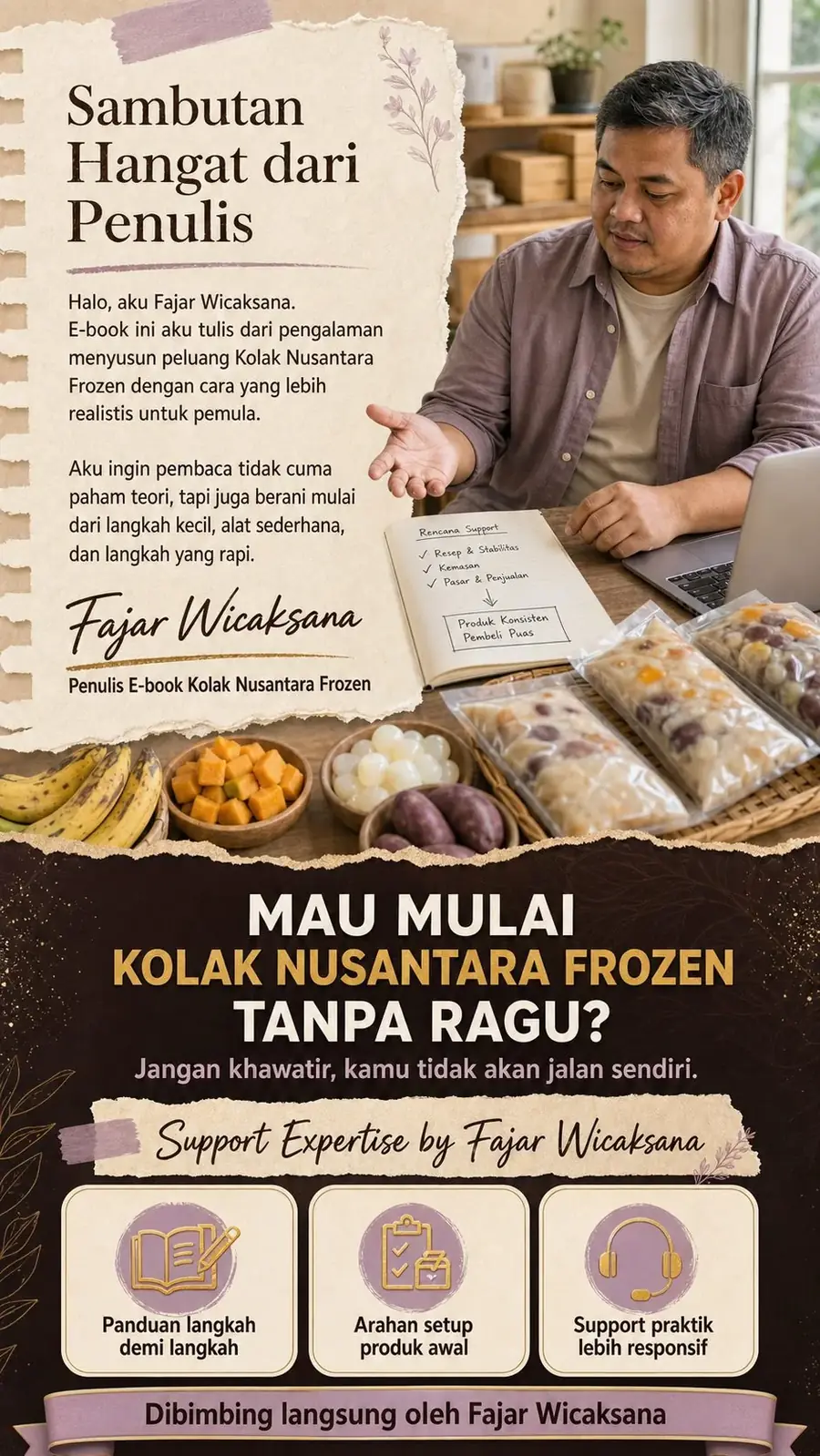 Kolak Nusantara Frozen section 9