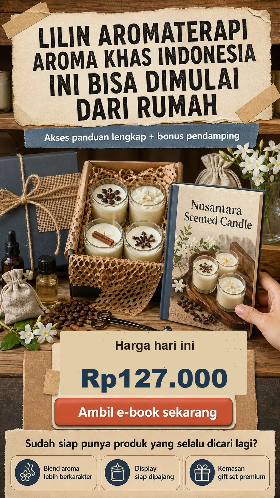 Nusantara Scented Candle section 8