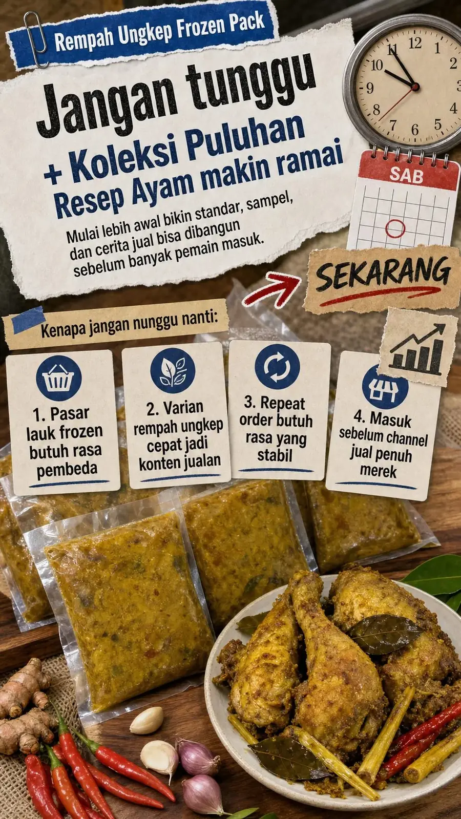 Rempah Ungkep Frozen Pack section 3