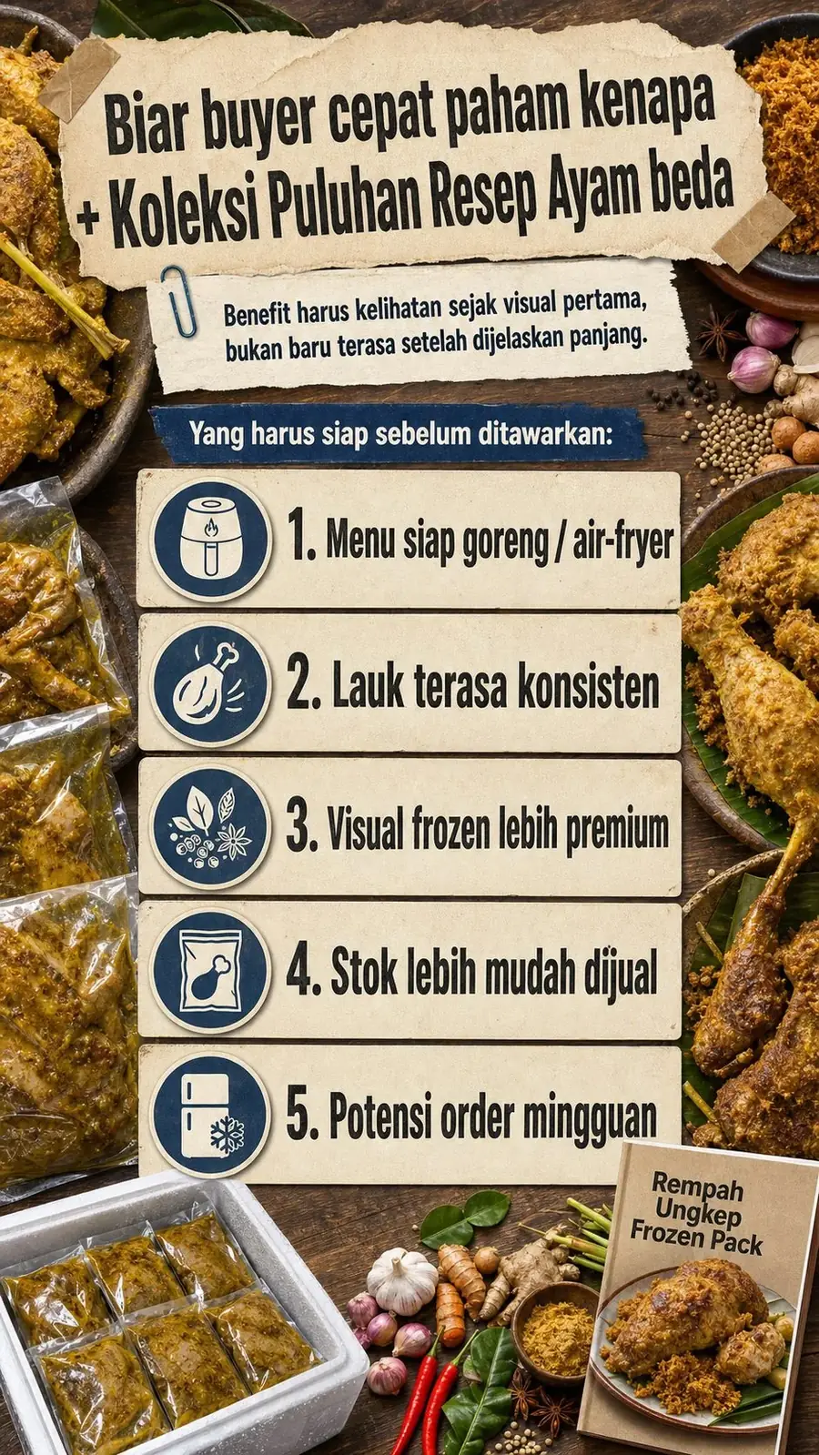 Rempah Ungkep Frozen Pack section 5