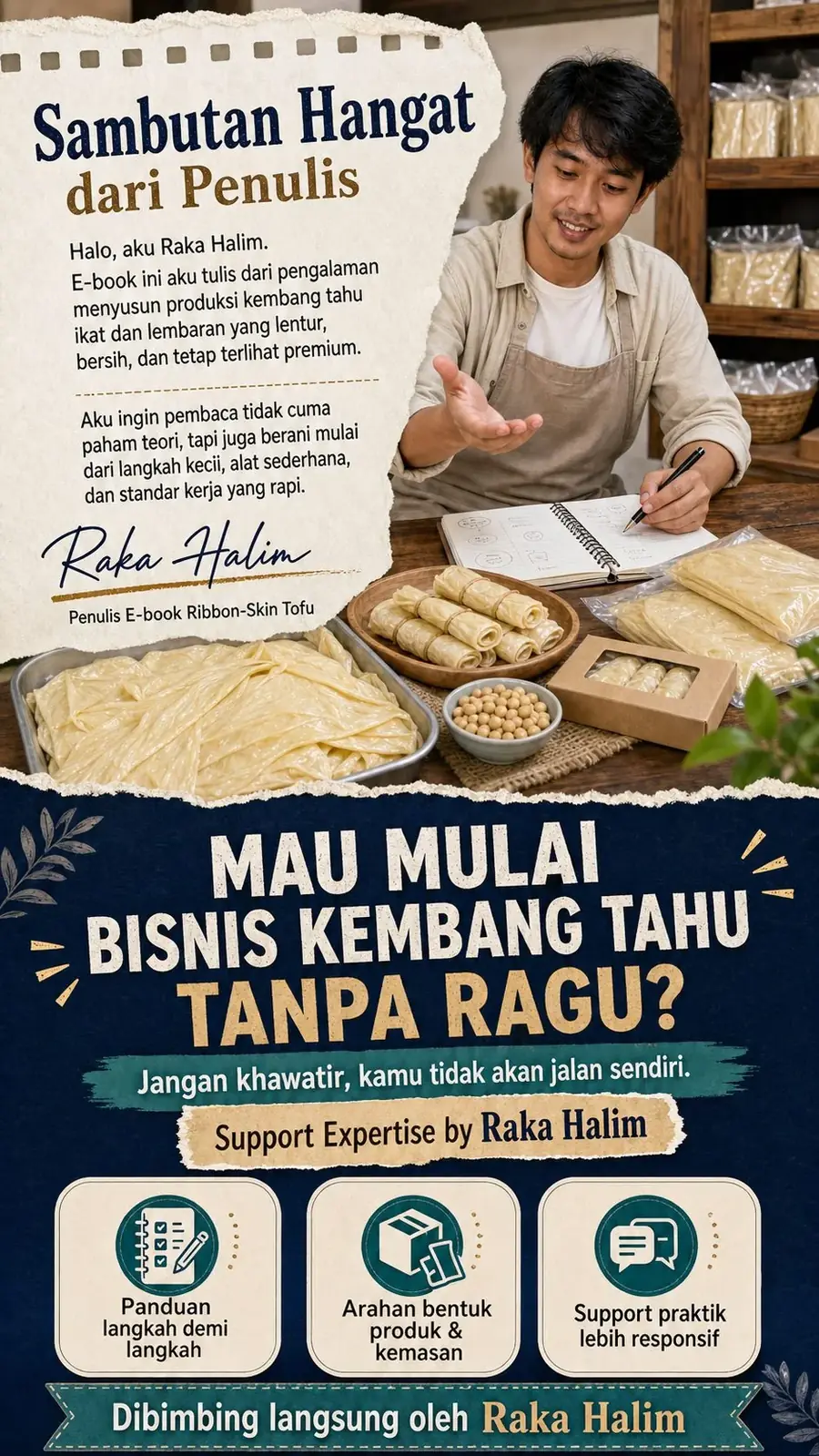 Ribbon-Skin Tofu section 9