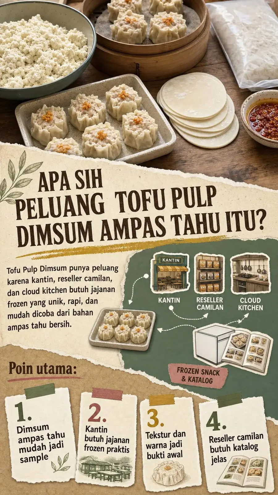 Tofu Pulp Dimsum section 2