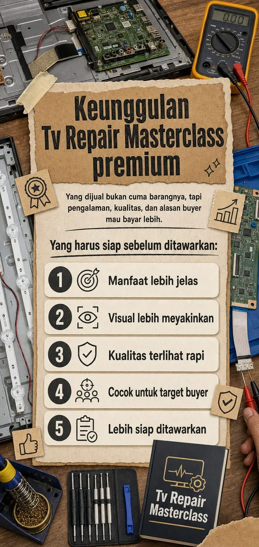 Tv Repair Masterclass section 5
