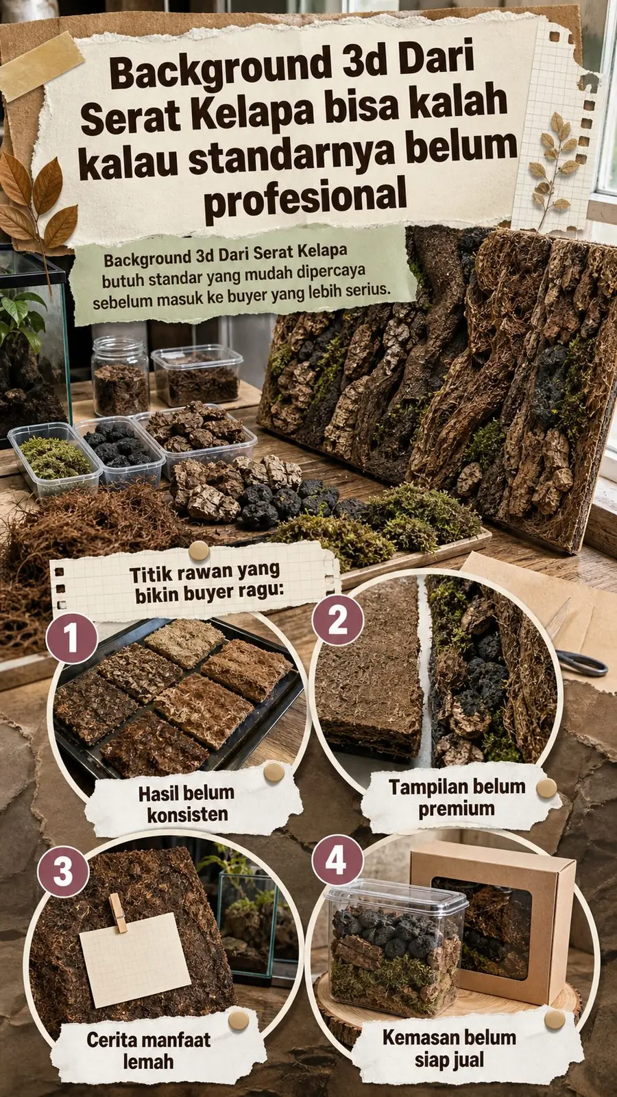 Vivarium Jungle Background section 4